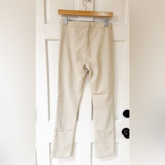 M.M. Lafleur The Foster Cigarette Pant in bone sz 4 - Picture 6 of 11